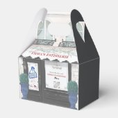 Franse Bakkerij Cafe Patisserie Black Favoriet Box Bedankdoosjes (Voorkant Zijde)