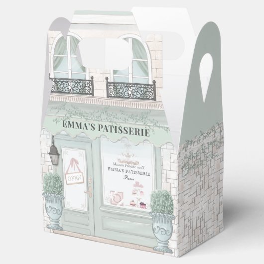 Franse Bakkerij Cafe Patisserie Groen Bedankdoosjes (Geopend)