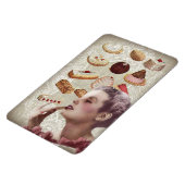 Franse bakkerij cupcake gebak desserts magneet (Linkerzijde)