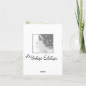 Franse bakkerij gepersonaliseerde Kaarten (Achterkant)