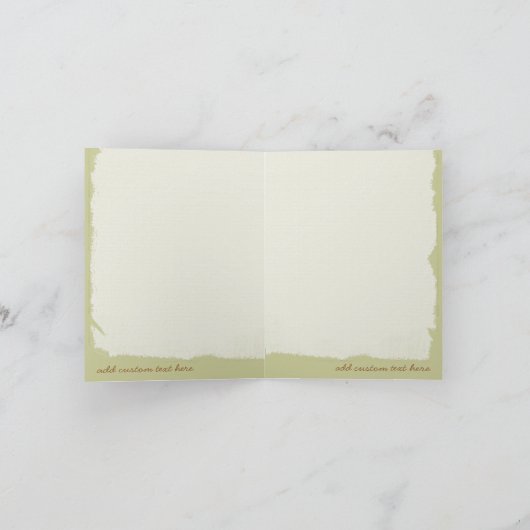 Franse bakkerij gepersonaliseerde Kaarten (Binnen)