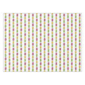 Franse bakkerij Macaron Cookie Foodie Print Tafelkleed (Voorkant (Horizontaal))