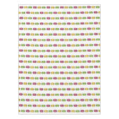 Franse bakkerij Macaron Cookie Foodie Print Tafelkleed (Voorkant)