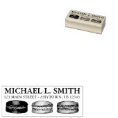 Franse bakkerij Macaron Patisserie Pastry Cookies Rubberstempel (Gestempeld)