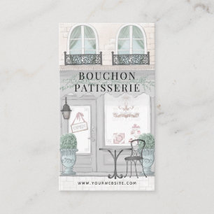 Franse bakkerij Patisserie Cafe Gray Visitekaartje