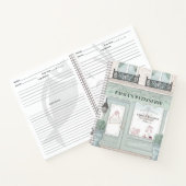 Franse bakkerij patisserie cafe Green Recipe Notitieboek (Binnen)