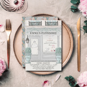 Franse bakkerij Patisserie Grey drive-by Baby show Kaart