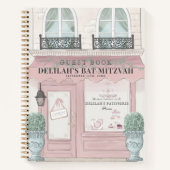 Franse bakkerij Patisserie Pk Bat Mitswa Guest Boo Notitieboek (Voorkant)