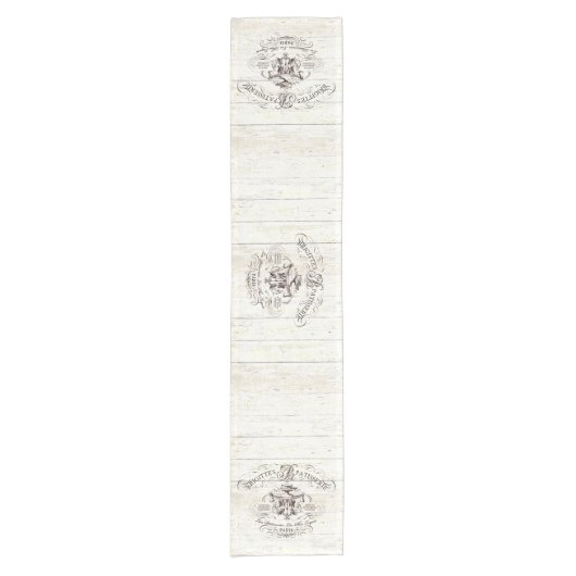  Franse bakkerij Short Table Runner Korte Tafelloper (Voorkant)