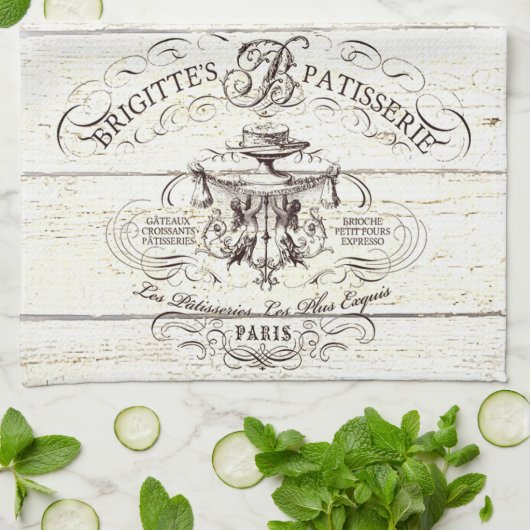  Franse bakkerij Theedoek (Gevouwen)