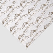 Franse bakkerijgoederen Patisserie Croissant Tissuepapier (Detail)