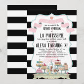 Franse bakkerijproducten en gevogelte kaart (Voorkant / Achterkant)