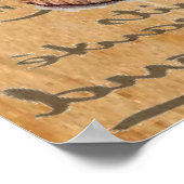 franse bakkersgebak koekjes dessert poster (Hoek)