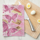 franse bakkersgebak koekjes dessert theedoek (Quarter Fold)