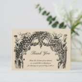  Franse barokke rococo bedankt (Staand voorkant)