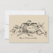  Franse barokke rococo bedankt (Achterkant)