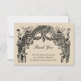  Franse barokke rococo bedankt