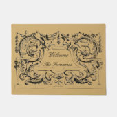   Franse barokke rococo Deurmat (Voorkant)