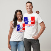 Franse Bastille Day, 14 juli, Vive La France! T-shirt (Unisex)