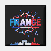 Franse bastille day magneet (Voorkant)