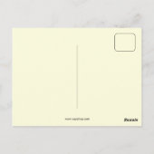 Franse belle époque nachtclub en Briefkaart (Achterkant)