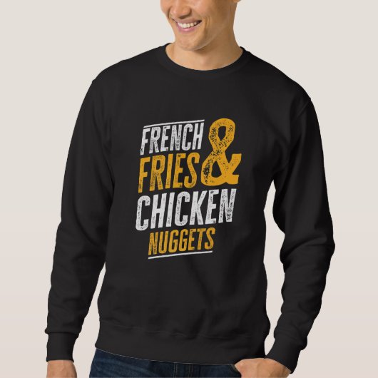 Franse bessen en kipnuggets trui (Voorkant)