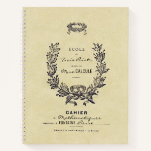  Franse bewerkbare Wiskunde Klasse Multiplicatie Notitieboek