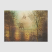  Franse bijen in de bossen Tissuepapier (Voorkant)