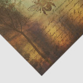  Franse bijen in de bossen Tissuepapier (Detail)