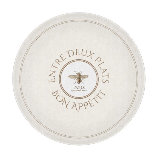 Franse bijenbank Appetit  snijraad Snijplank (Voorkant)