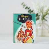 Franse bijenreclame Briefkaart (Staand voorkant)
