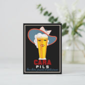 Franse bijenreclame Briefkaart (Staand voorkant)