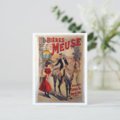  Franse bijenreclame Briefkaart (Staand voorkant)