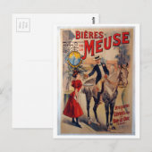  Franse bijenreclame Briefkaart (Voorkant / Achterkant)