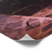 Franse binnenplaats poster (Hoek)