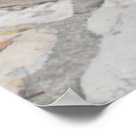 Franse Black Cat Nice France Print Posters (Hoek)