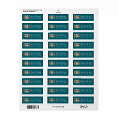 Franse, Blauw Etiket (Full Sheet)