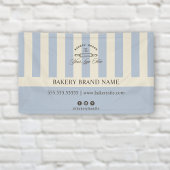  Franse Blauwe Bakkerij Logo Event Display Spandoek