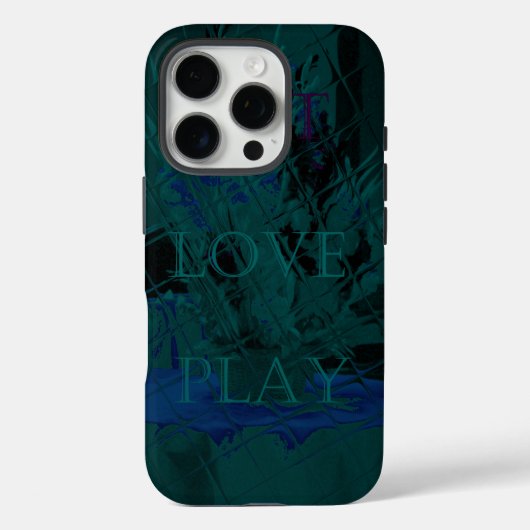 Franse blauwe kleuren Case-Mate iPhone case (Achterkant)