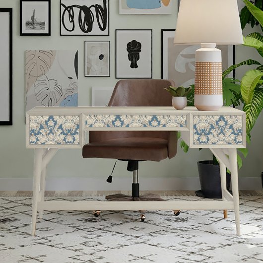  Franse blauwe legant houtslak ontkoppeling Tissuepapier