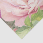 Franse Bloedmarkt elegante  roze kunst Tissuepapier (Detail)