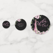 Franse Bloemen Oh la Douche tafel Confetti (Voorkanten)