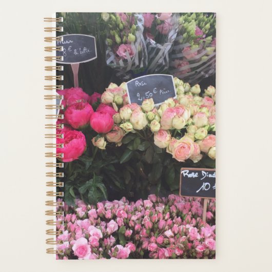 Franse Bloemen Planner (Voorkant)