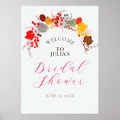 Franse bloemen Sweet Berry druiven Vrijgezellenfee Poster (Voorkant)