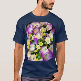 Franse bloemen t-shirt
