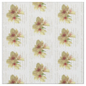 Franse bloesems Floral Fabric Stof (Close Up)