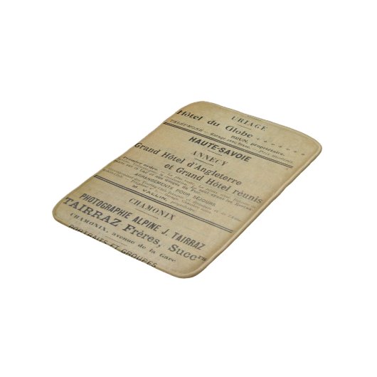  Franse boek Bath Mat (Gekanteld)