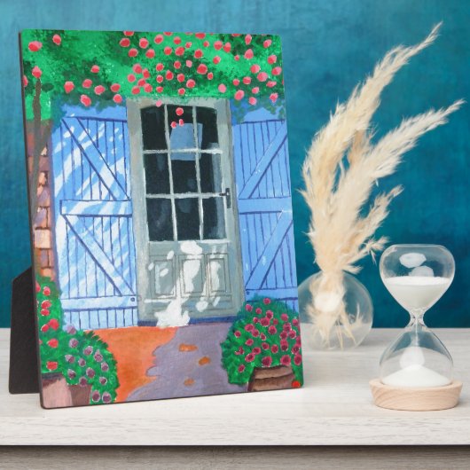 Franse boerderij fotoplaat (Zijkant)