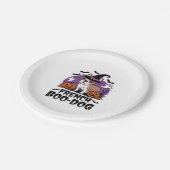 Franse Boo Dog - De Spookies Pup Papieren Bordje (Gekanteld)