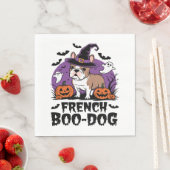 Franse Boo Dog - De Spookies Pup Servet (Insitu)